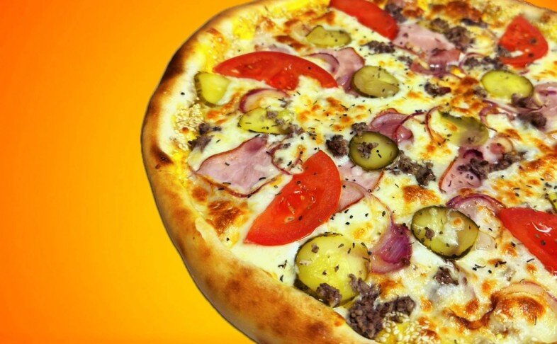 Пицца «Чизбургер»