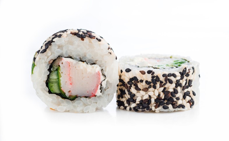 Ролл Краб в Кунжуте