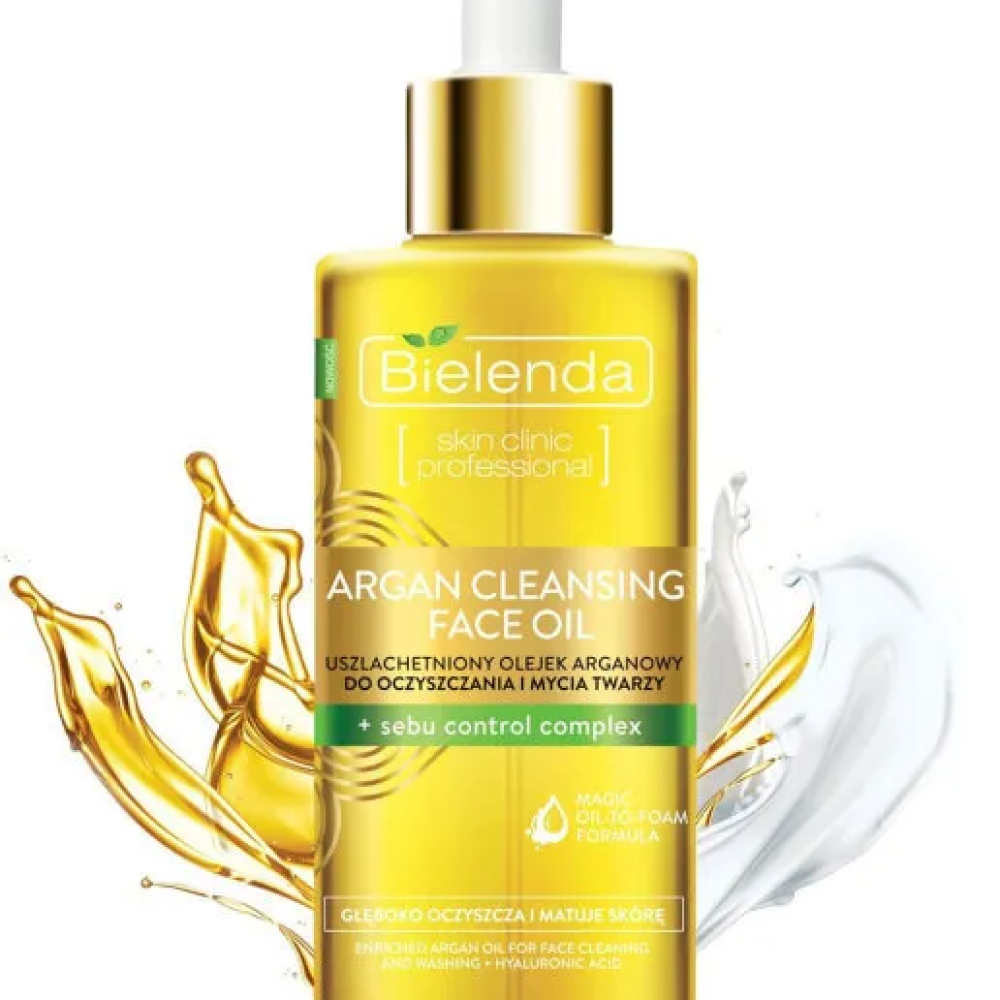 Bielenda Гидрофильное масло Argan Cleansing Face Oil Sebu Control Complex