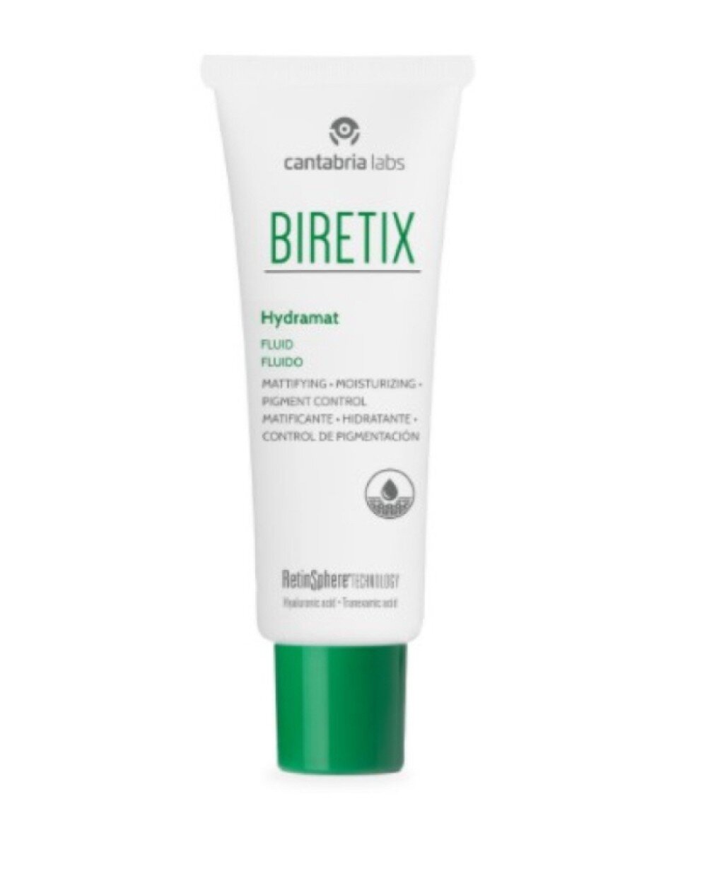 BiRetix Hydramat day fluid 50ml \ Дневной увлажняющий и матирующий флюид