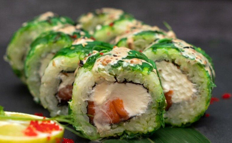 Ролл Чука форель