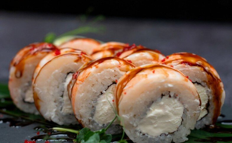 Ролл Фила Креветка