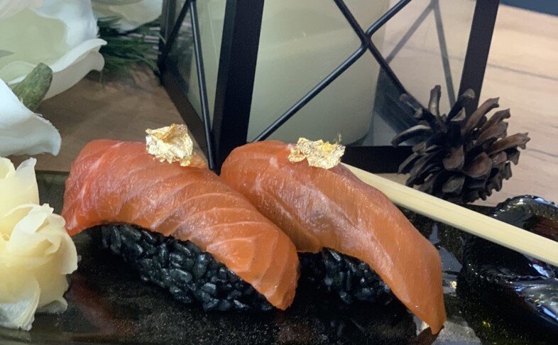 Нигири с форелью