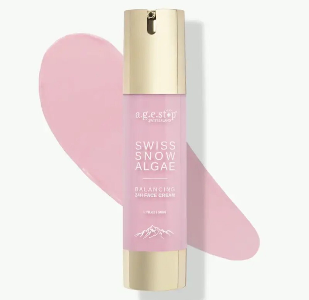 A.G.E.stop Switzerland SWISS SNOW ALGAE HYDRO BALANCING 24H FACE CREAM (Гидробалансирующий крем)