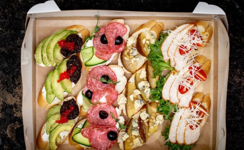 Гастробокс Брускетты Микс 3