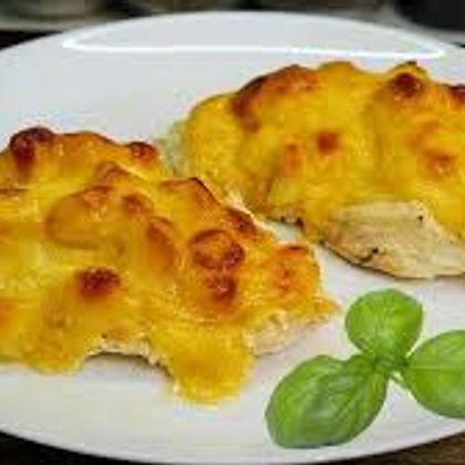 Филе цыпленка запеченное  с ананасом и перцем