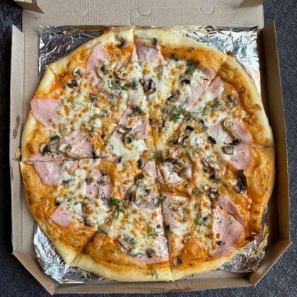 Пицца «Ветчина грибы»