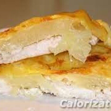 Филе цыпленка запеченное с ананасом