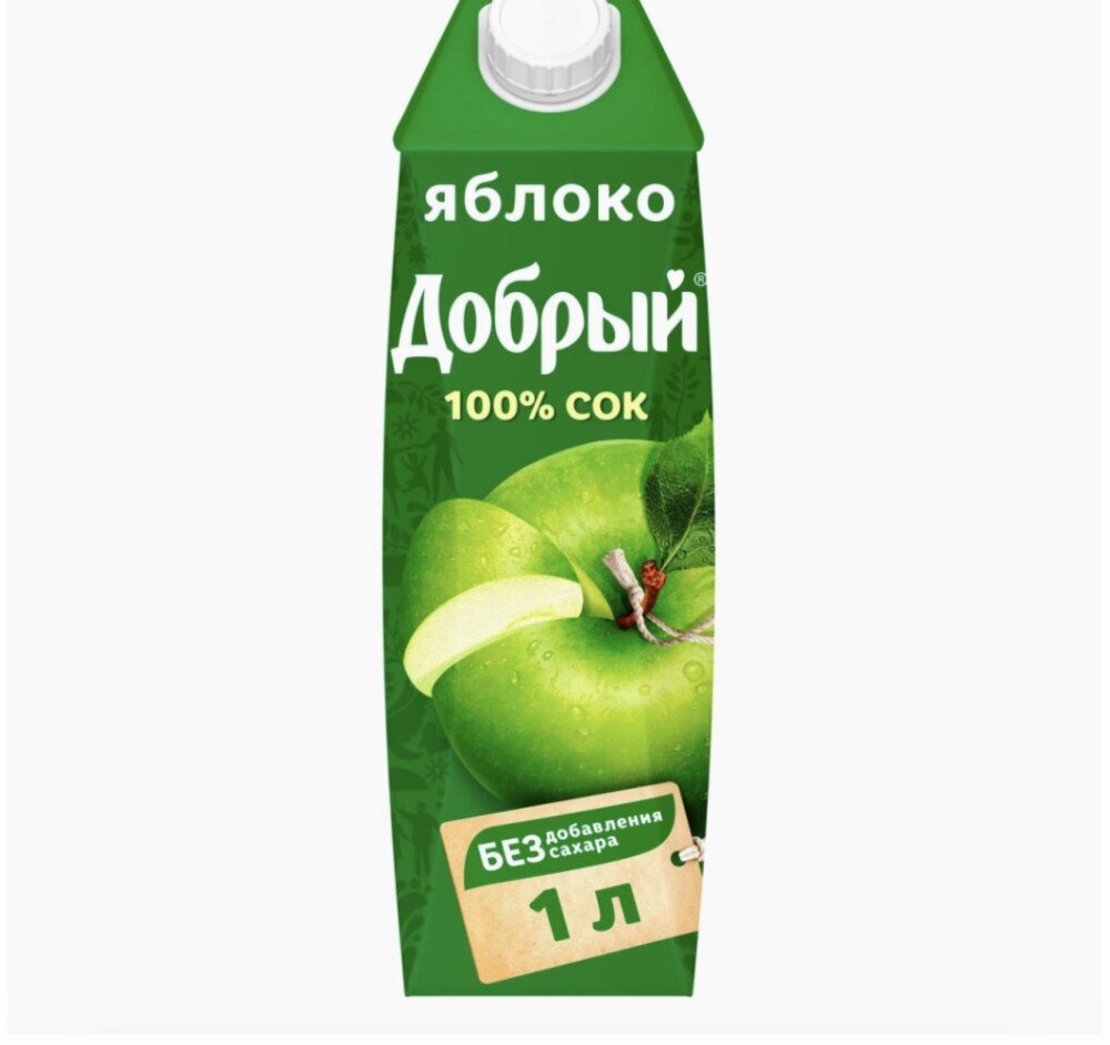 Сок добрый яблоко
