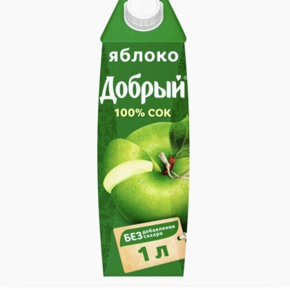 Сок добрый яблоко