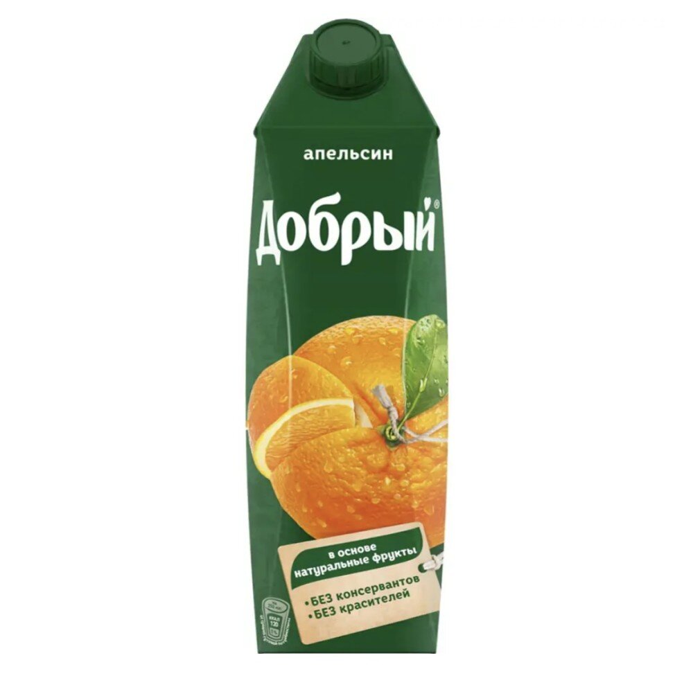 Сок добрый апельсин