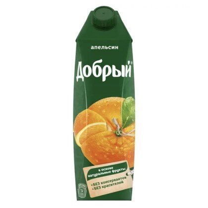 Сок добрый апельсин