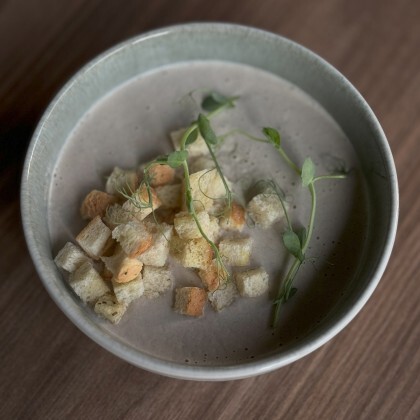 Крем-суп из шампиньонов