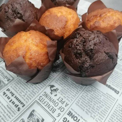 Маффин с шоколадом