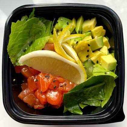 Поке суит лосось