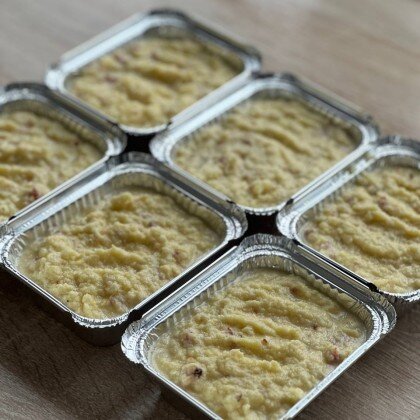 Бабка картофельная с беконом