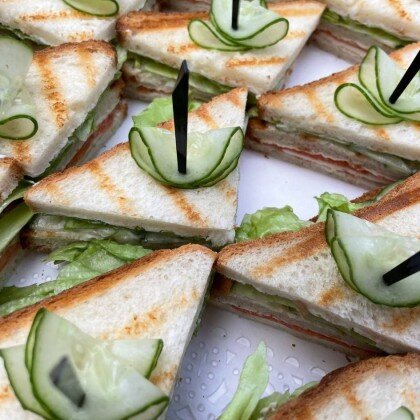 Мини-сэндвич с форелью