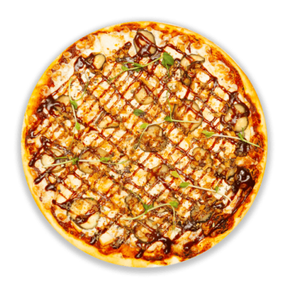 Пицца "Цыпленок барбекю"🐔