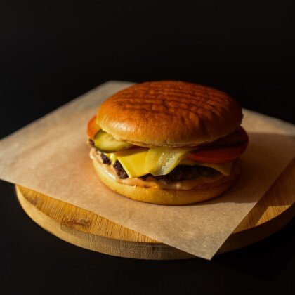 Бургер с говядиной