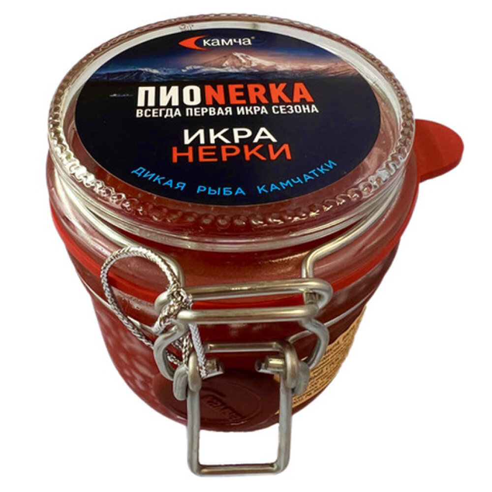 Икра красная лососевая (нерка) ПИОNERKA