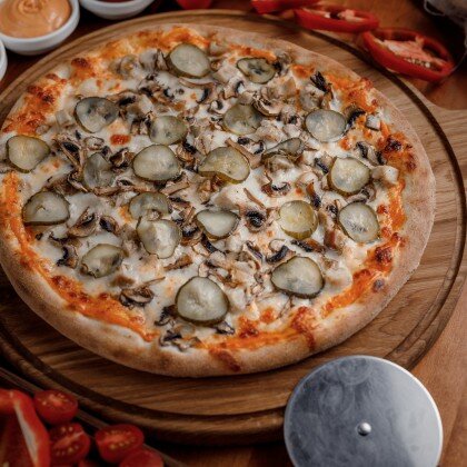 Цыплёнок с соусом Бургер