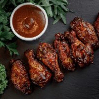 Куриные крылья В Соусе Барбекю