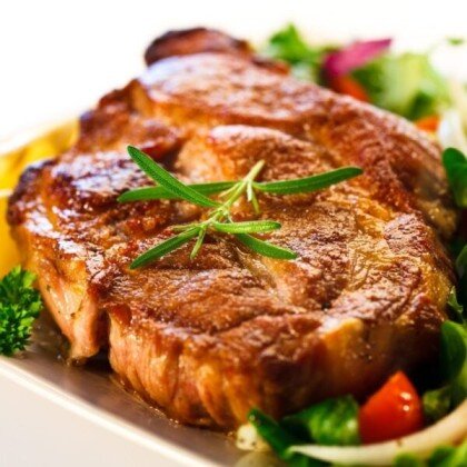 Стейк из Свиной Шеи