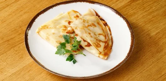 Креп с грибами