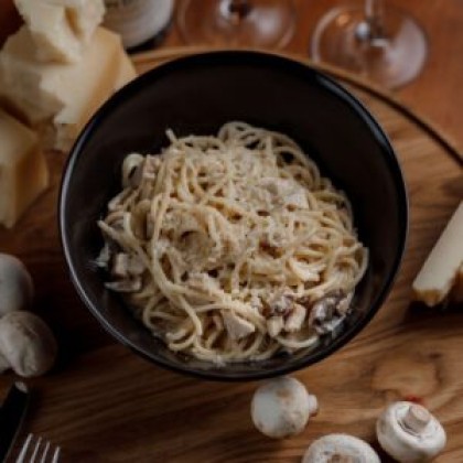 Паста с Курицей и Грибами