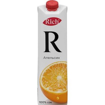 Сок Rich Апельсин 1л.
