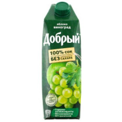 Сок Добрый (яблоко- виноград)