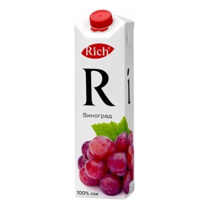 Сок Rich Виноград 1л.