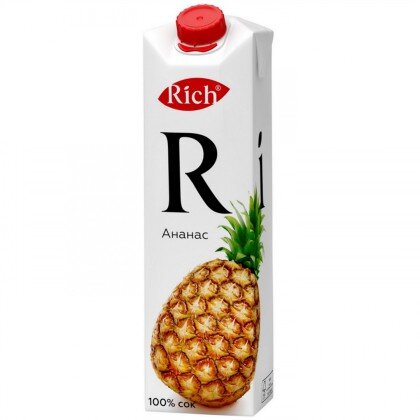Сок Rich Ананас 1л.