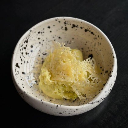 Картофельное пюре с памезаном