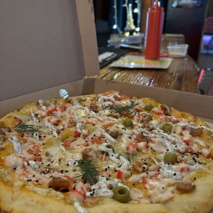 Пицца Морская