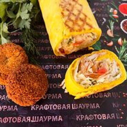 Вегетарианская с фалафелем XL