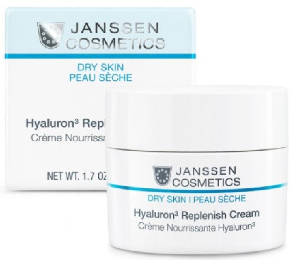 Крем обогащенный Гиалурон с экстрактом белого люпина  Janssen Cosmetics