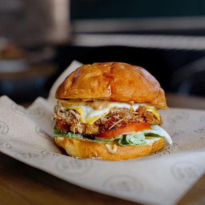 Бургер «Копченая свинина»