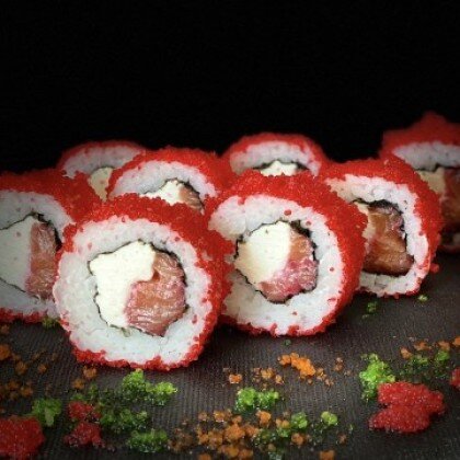 Калифорния с лососем