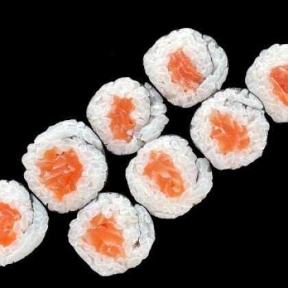 Маки с лососемм