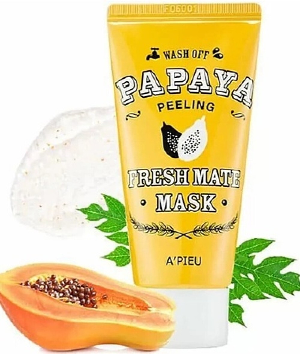 Очищающая маска для лица A'PIEU Fresh Mate Papaya Mask (Peeling)