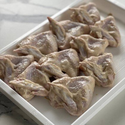 Крылышки в горчичном соусе