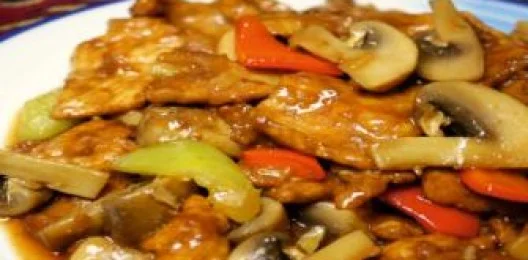 115 Жареная свинина с грибами