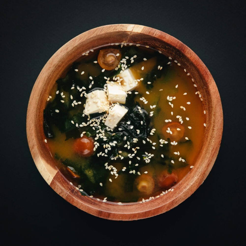 Мисо с креветкой