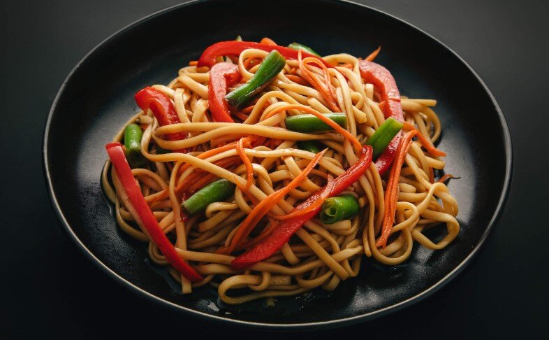 Wok с овощами