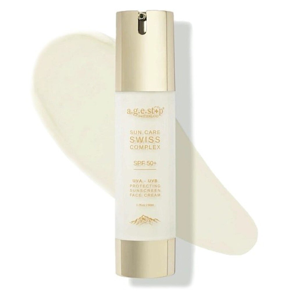 a.g.e.stop SUN CARE SWISS COMPLEX SPF 50+ (Дневной крем от солнца SPF 50+) 50 мл.