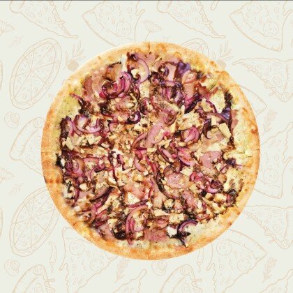 Пицца «Курочка-барбекю»