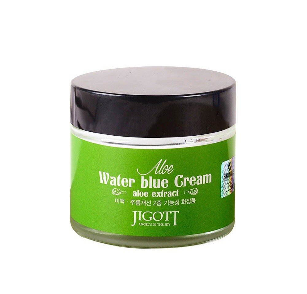 Крем для лица Jigott Aloe Water Blue Cream (70мл)