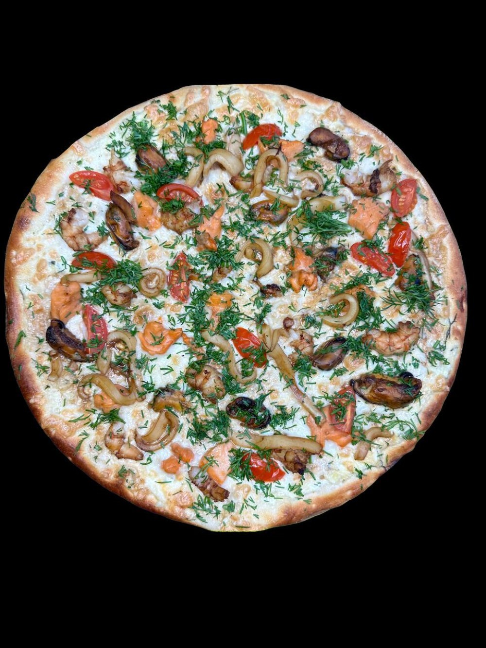 С морепродуктами