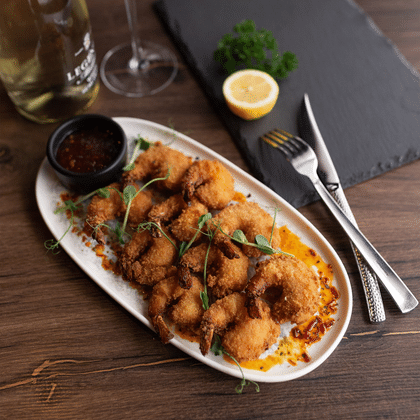 Креветки темпура